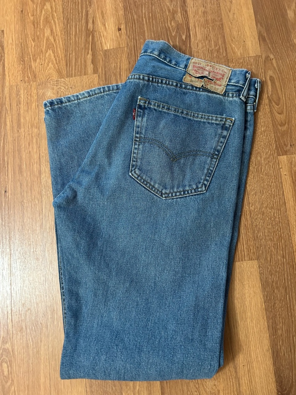 LEVI 505 Men's Blue Denim Jeans
